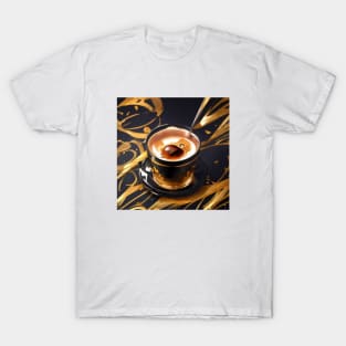 Coffee Vintage Retro Since Established Decaf T-Shirt